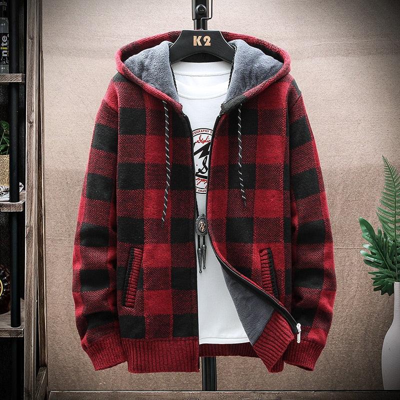 Men’s Premium Plaid Hoodie