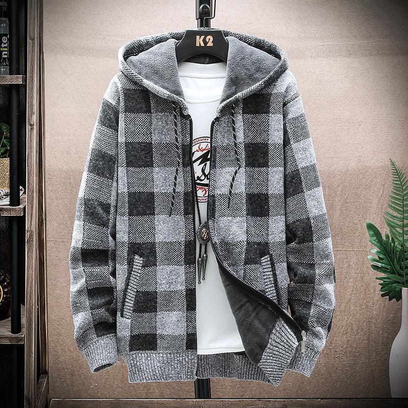 Men’s Premium Plaid Hoodie