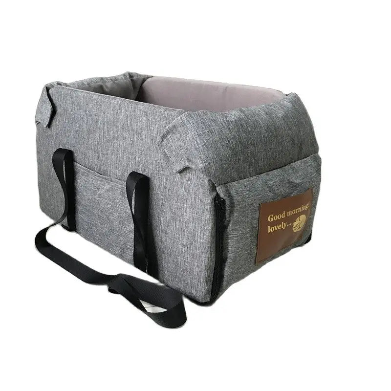 Portable Car Seat with Central Safety for Pets