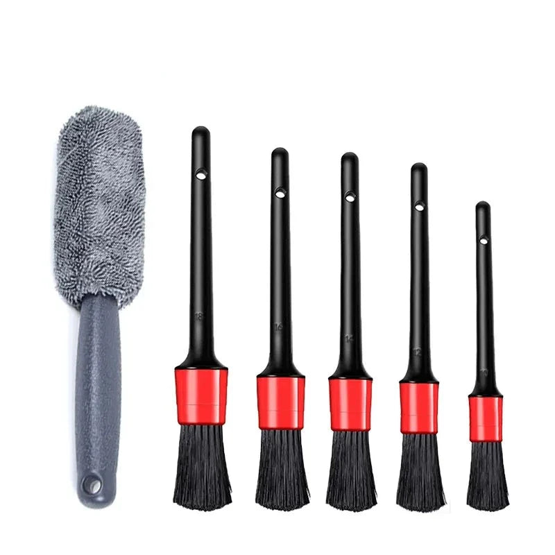 Automotive Cleaning Tool Set - 6 or 12 pieces