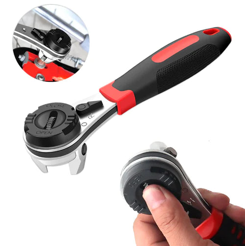 Universal Fit Adjustable Ratchet Wrench