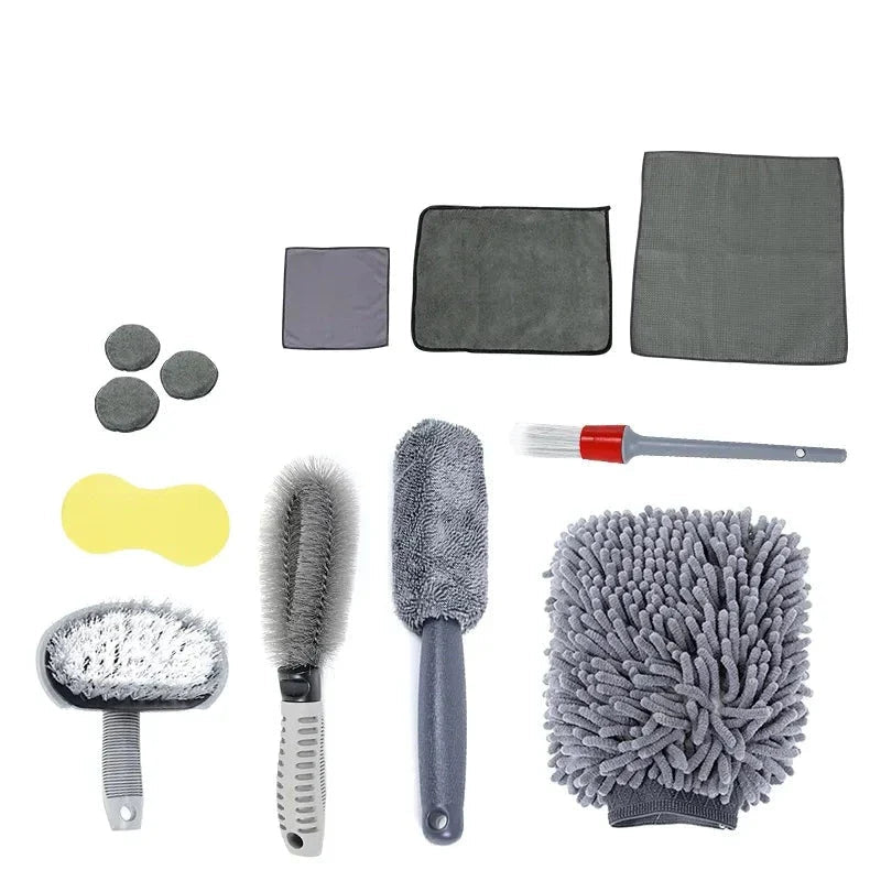 Automotive Cleaning Tool Set - 6 or 12 pieces