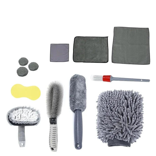 Automotive Cleaning Tool Set - 6 or 12 pieces