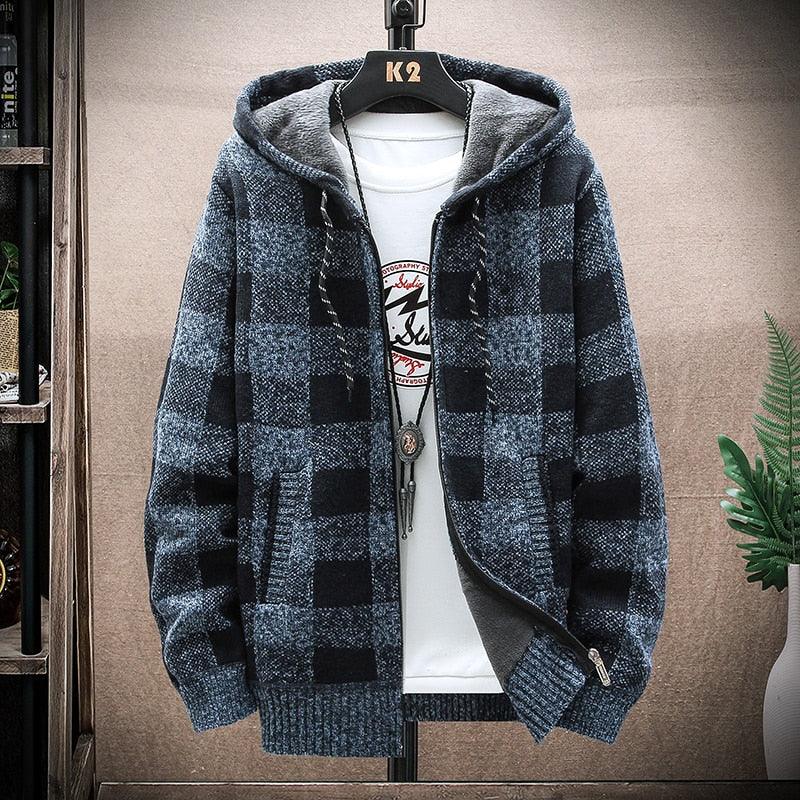 Men’s Premium Plaid Hoodie