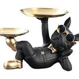 Premium Bulldog Statue Object Organizer