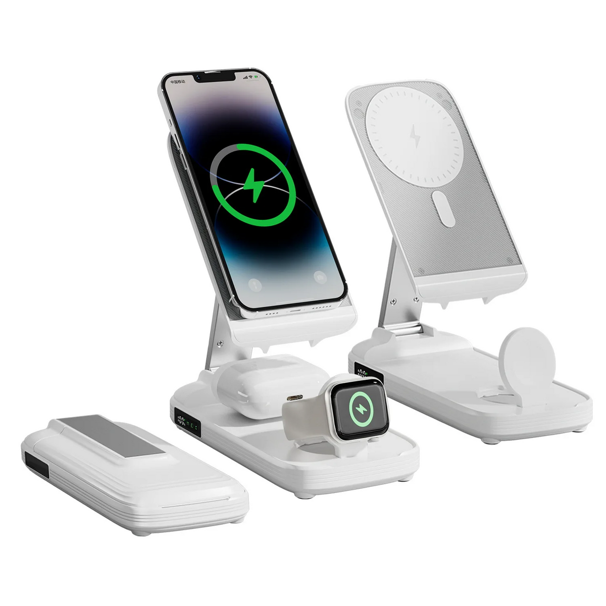 Foldable 3-in-1 Wireless Apple Charger