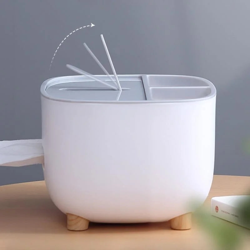 Dispenser Multifuncional Porta Lenço e Papel