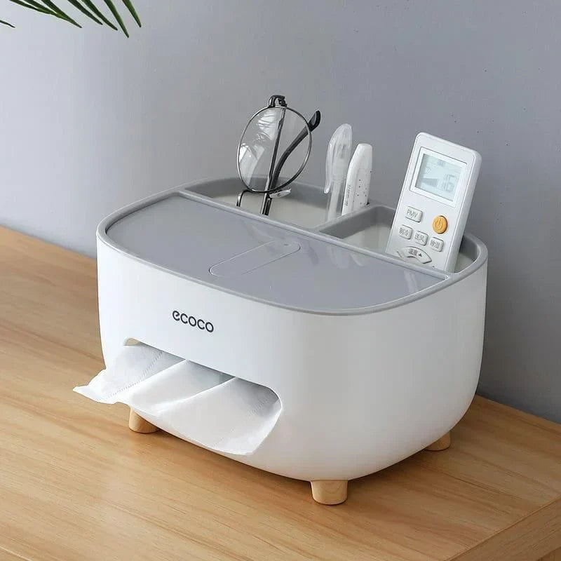 Dispenser Multifuncional Porta Lenço e Papel