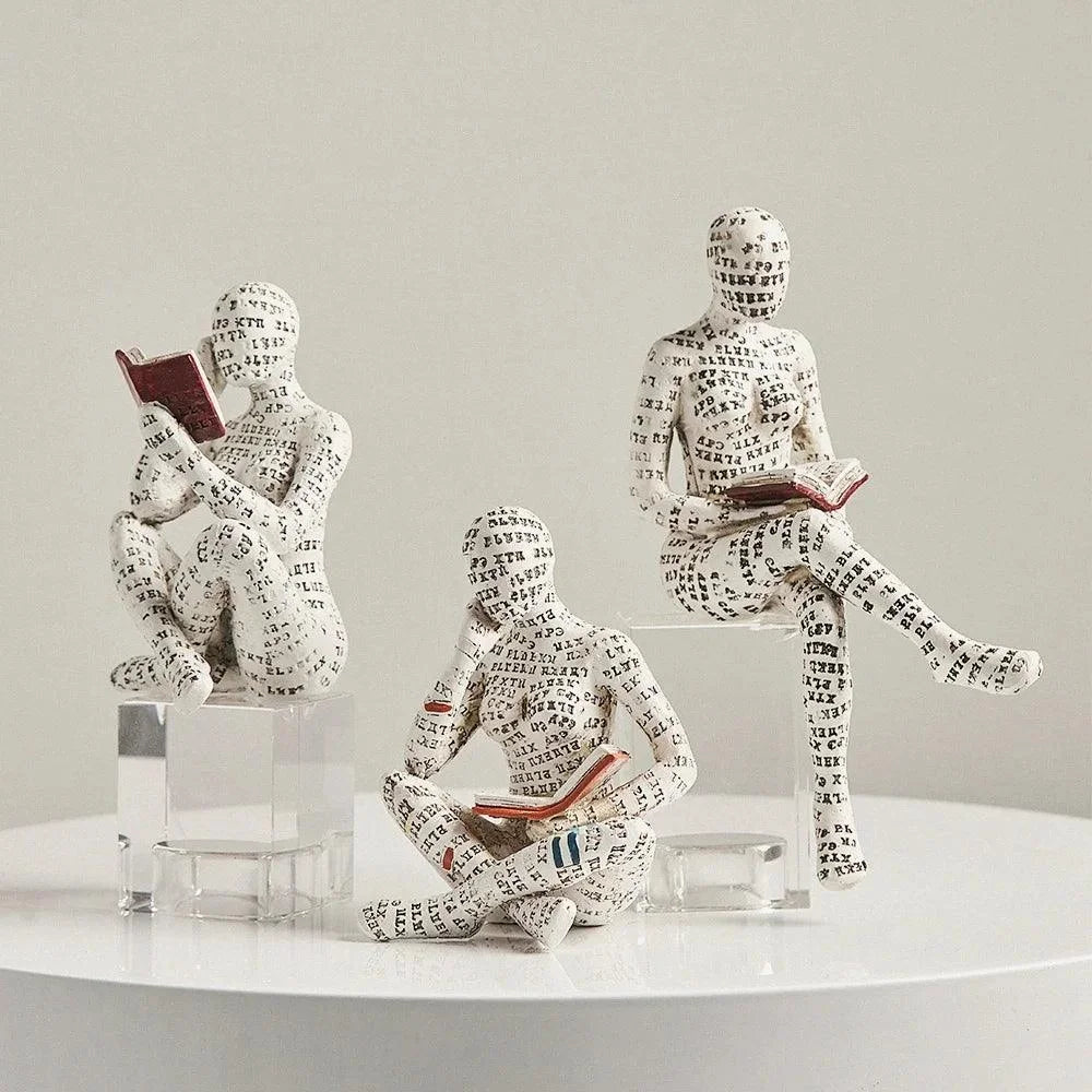 Decorative Abstract Resin Sculpture