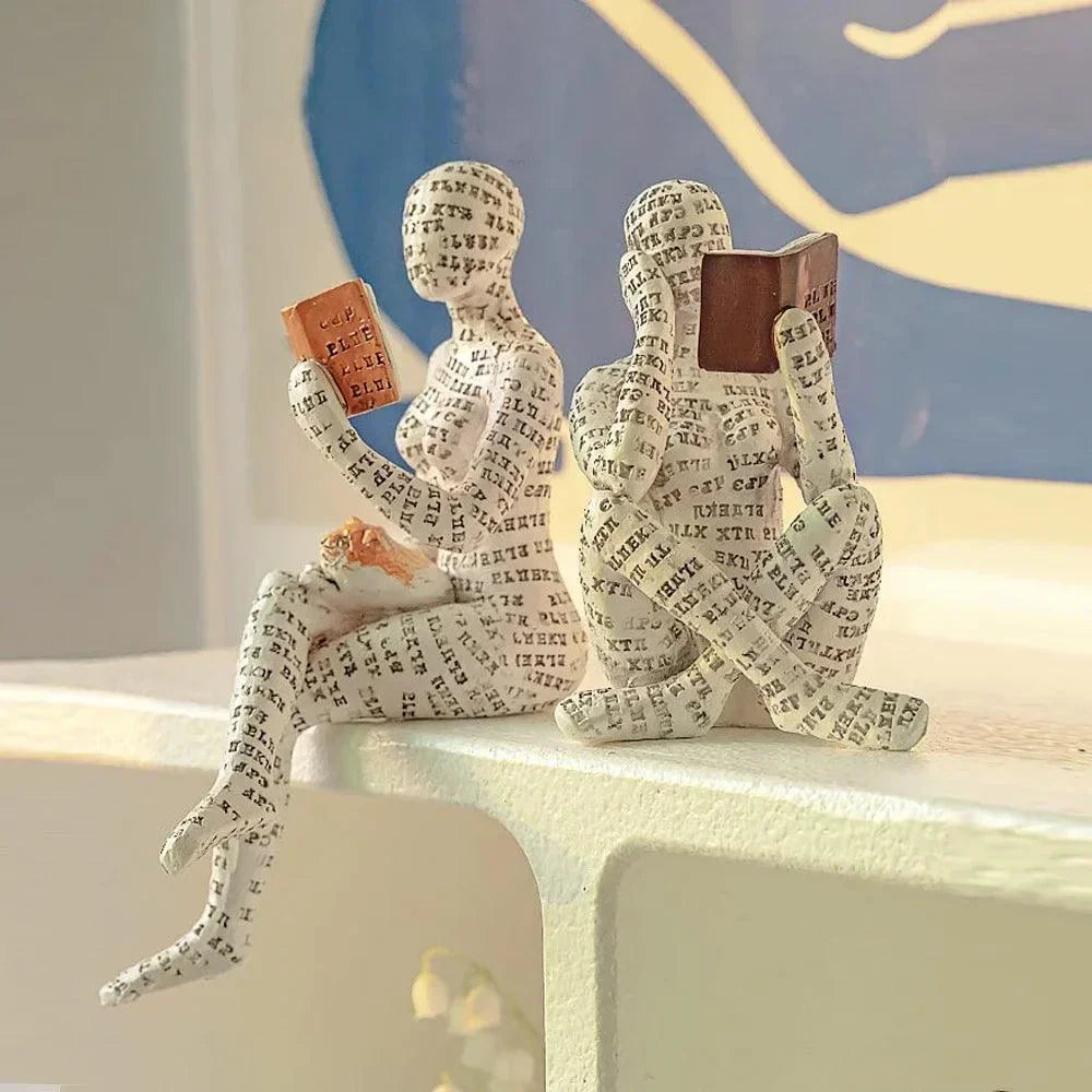 Decorative Abstract Resin Sculpture