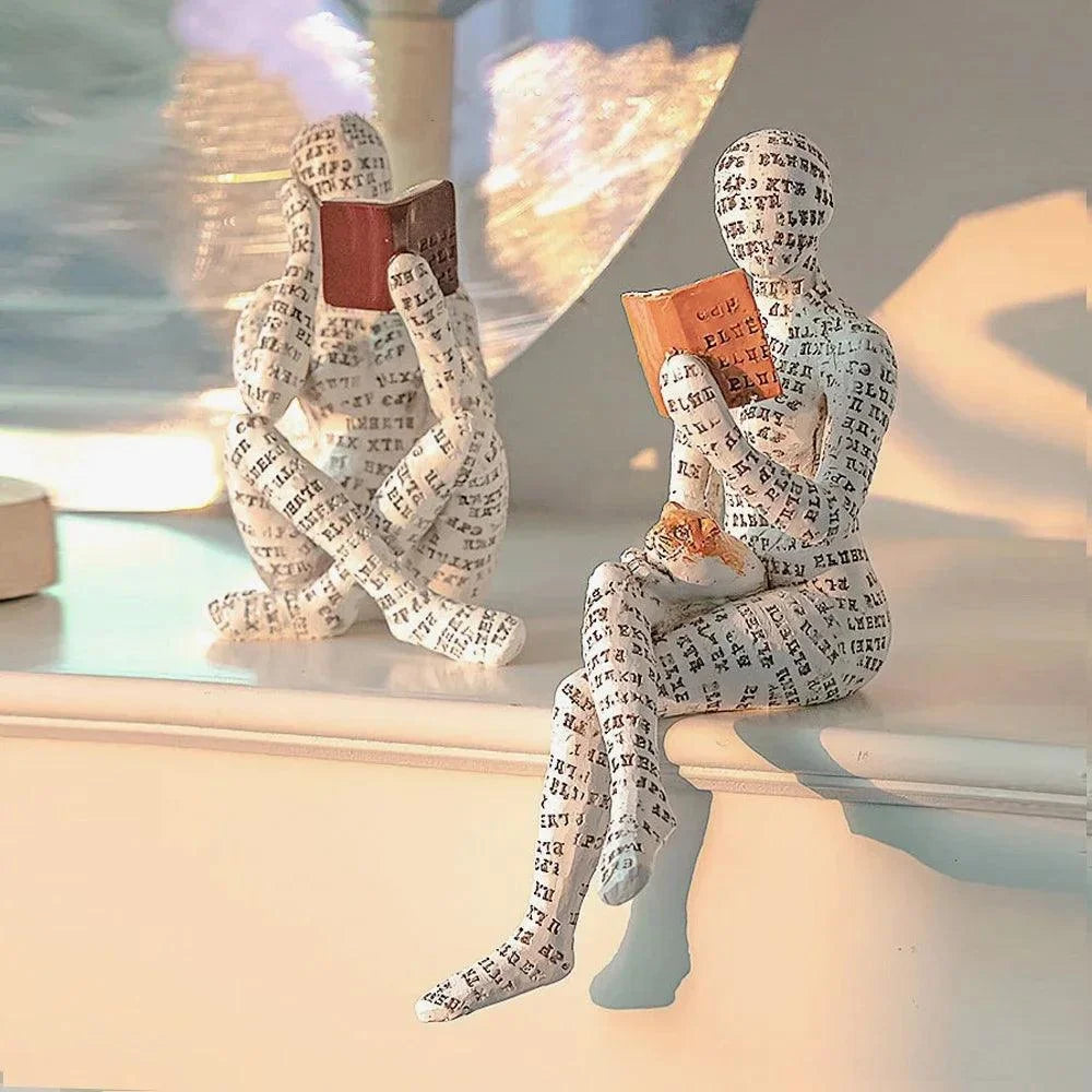 Decorative Abstract Resin Sculpture