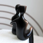 Decorative Bronze Resin Couple Sculpture