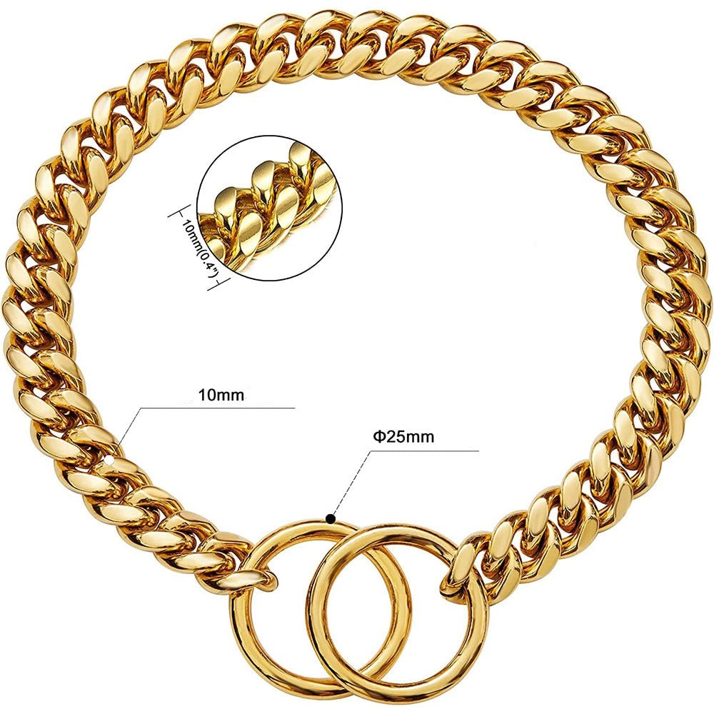 Golden Guardian Dog Collar