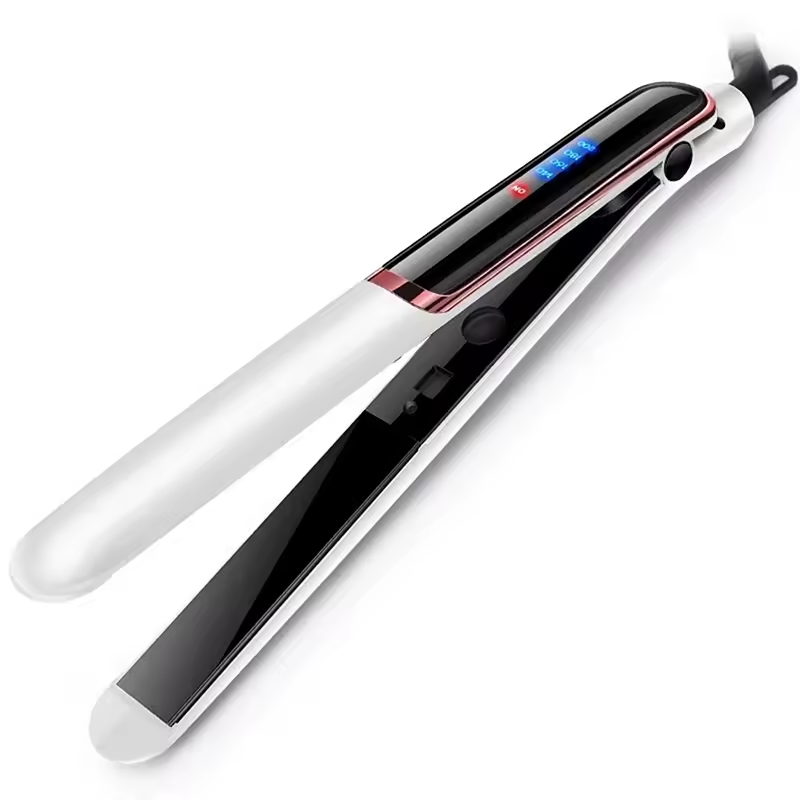 Professional Hair Straightening Brush with Temperature Control
