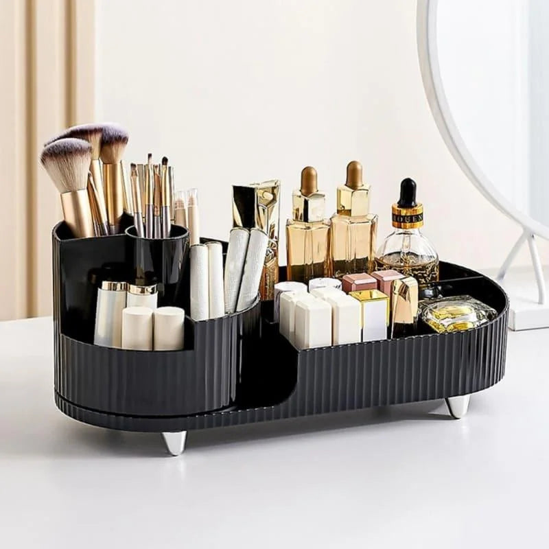 Premium Makeup Brush Holder Organizer with Dividers