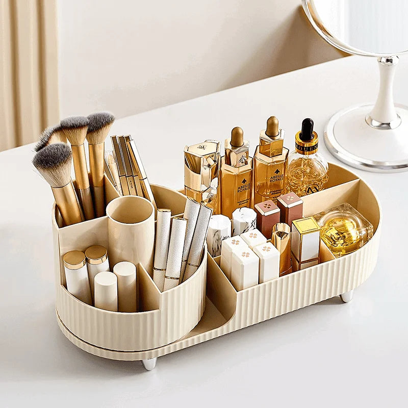 Premium Makeup Brush Holder Organizer with Dividers