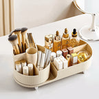 Premium Makeup Brush Holder Organizer with Dividers