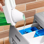 Airtight Laundry Detergent and Cereal Dispenser Organizer with Measuring Cup