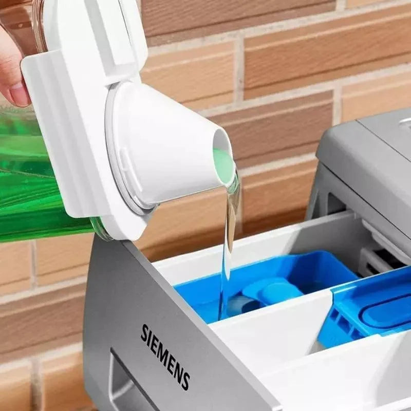 Airtight Laundry Detergent and Cereal Dispenser Organizer with Measuring Cup