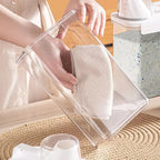 Airtight Laundry Detergent and Cereal Dispenser Organizer with Measuring Cup