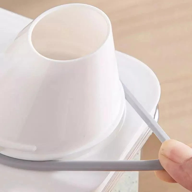 Airtight Laundry Detergent and Cereal Dispenser Organizer with Measuring Cup