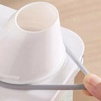Airtight Laundry Detergent and Cereal Dispenser Organizer with Measuring Cup