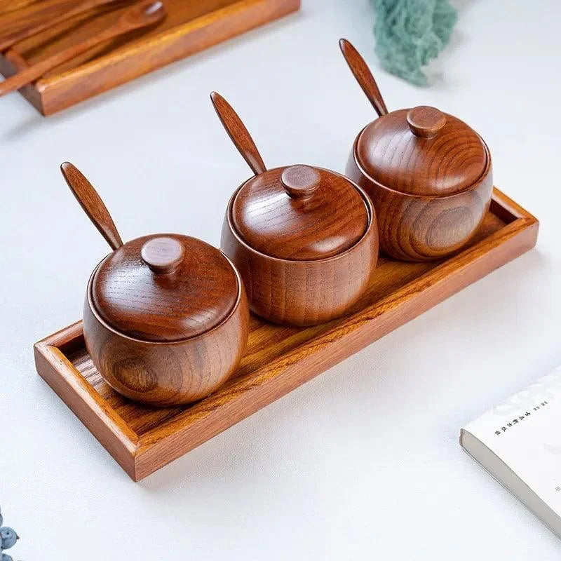 Acrylic Cotton Swab and Pad Organizer Holder with Gold Detail