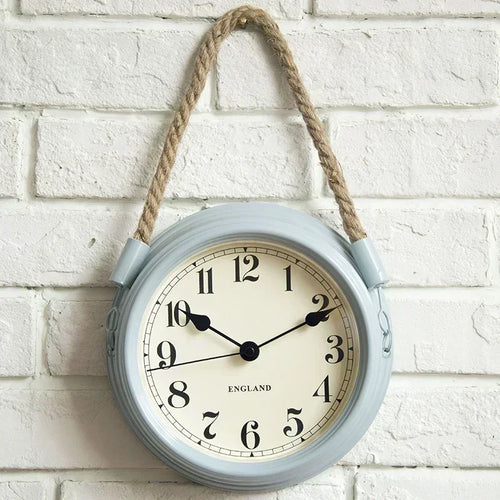 Bronze Metal Vintage Style Wall Clock