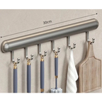Multipurpose Wall-Mounted Kitchen Utensil Holder