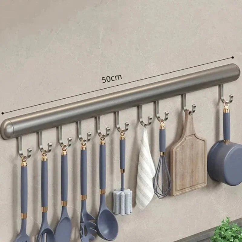 Multipurpose Wall-Mounted Kitchen Utensil Holder