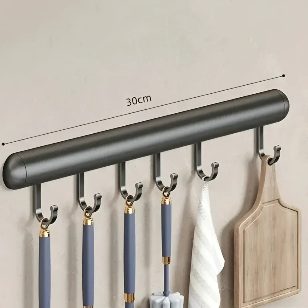 Multipurpose Wall-Mounted Kitchen Utensil Holder