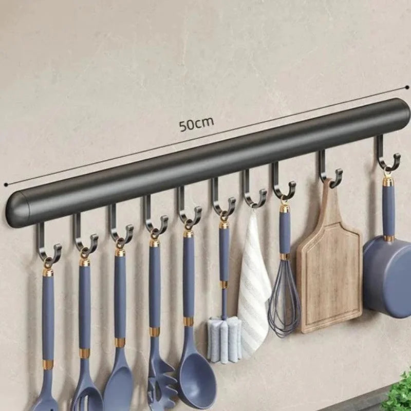 Multipurpose Wall-Mounted Kitchen Utensil Holder